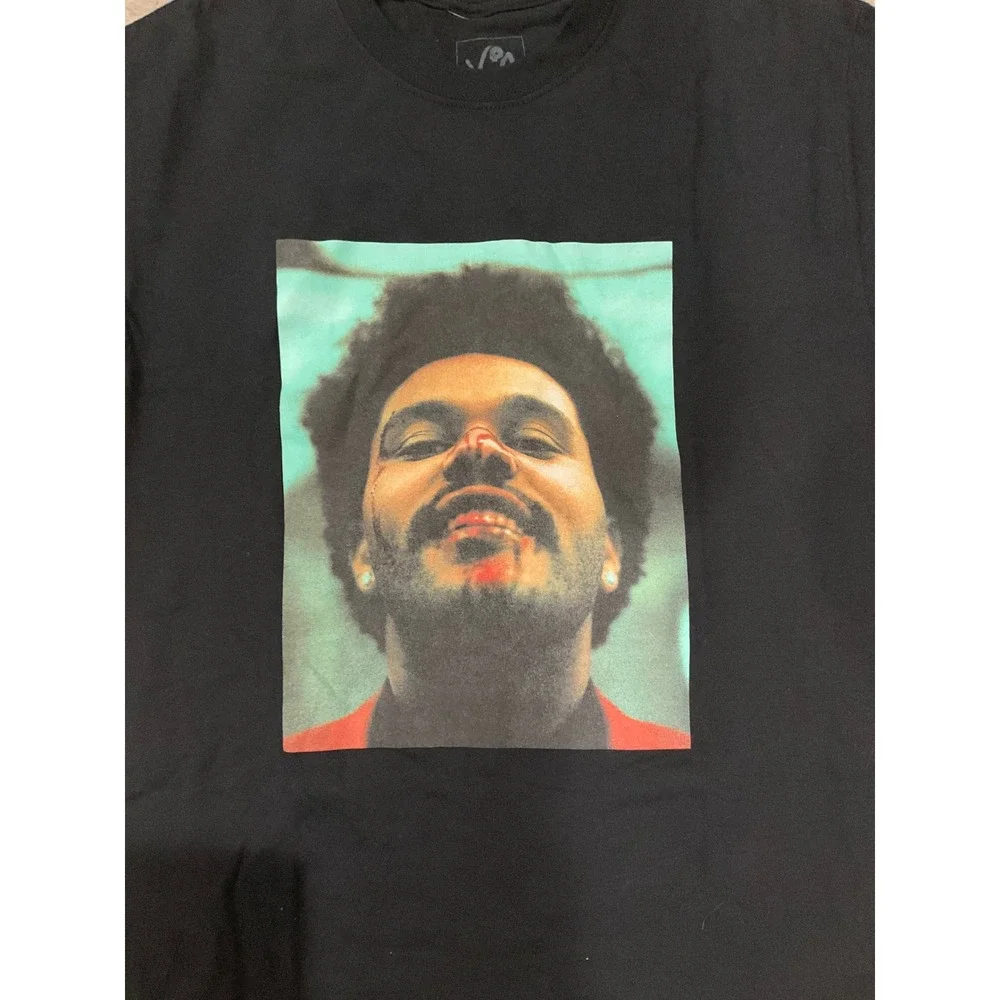 The Weeknd XO‎ After Hours Graphic T-Shirt Black Mens Size Medium Abel Tesfaye